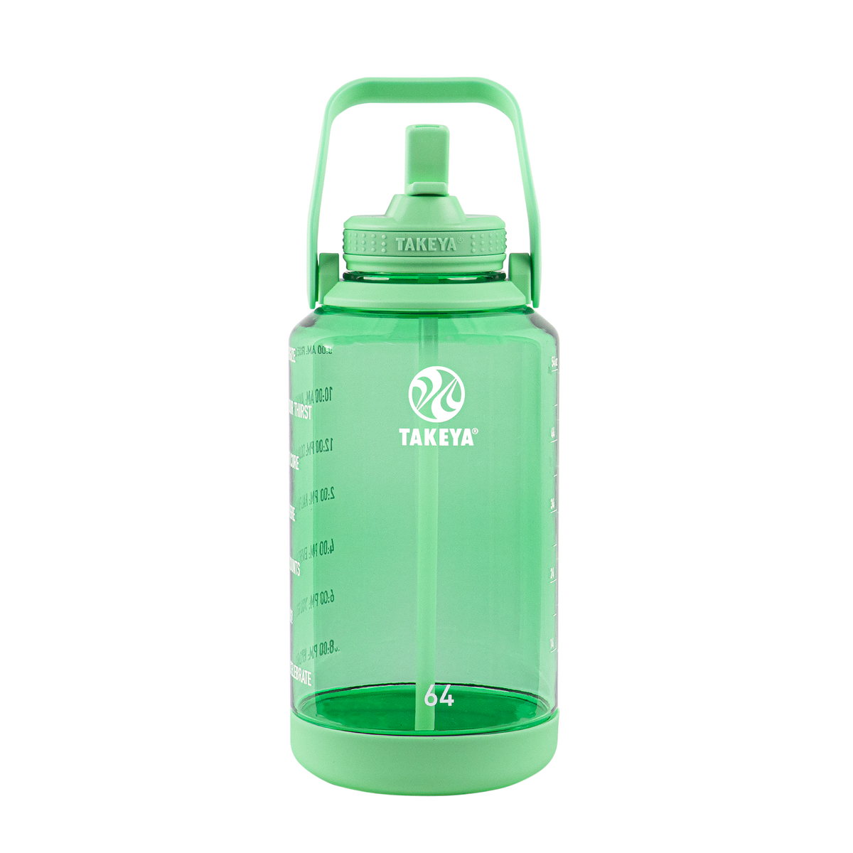 tritan-motivational-water-bottle-with-straw-lid-w4 54101-Tritan-Straw-Motivational-64-PistactioGreen-front.png