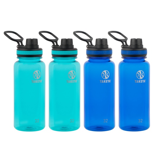 tritan-water-bottle-with-spout-lid-4-pack-i2 50276-Tritan-Spout-32-4pk-Ocean-Royal-angle.png