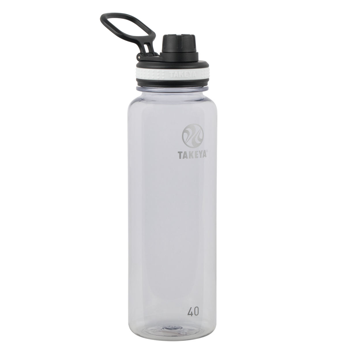 tritan-water-bottle-with-spout-lid-k9 50284-Tritan-Spout_Lid-40-Clear-angle.png