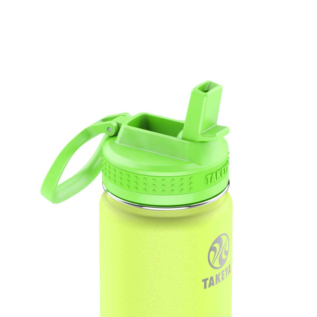 actives-kids-glow-in-the-dark-water-bottle-with-straw-lid-j5 51075-Actives-Kids-Straw-18-GID-LightningGreen-closeup.png