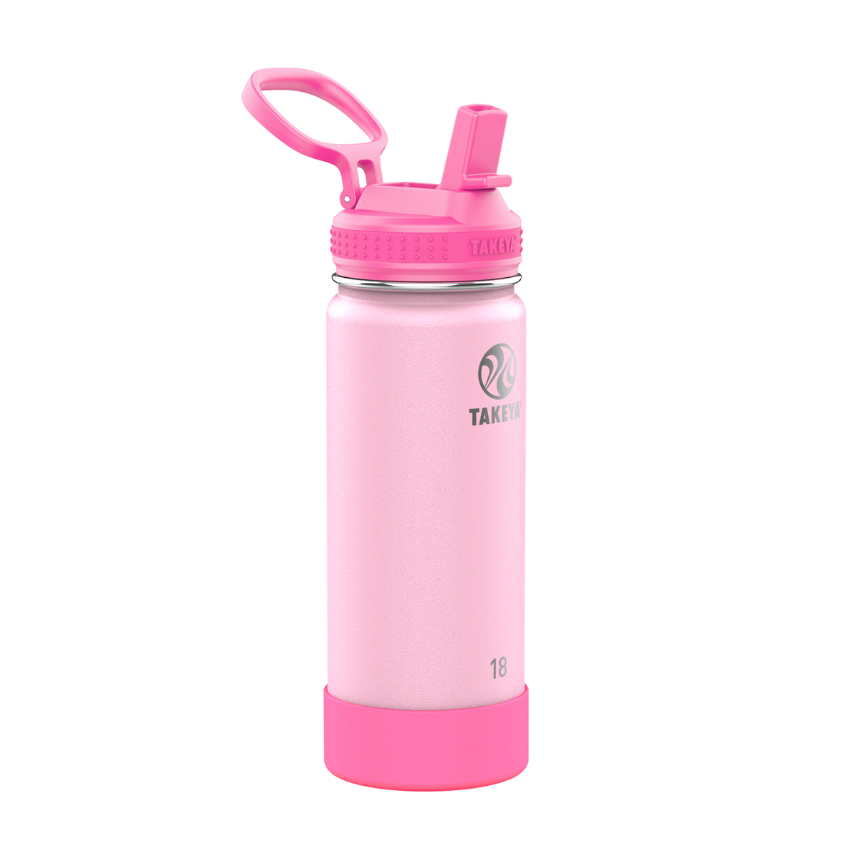 actives-kids-glow-in-the-dark-water-bottle-with-straw-lid-j5 51076-Actives-Kids-Straw-18-GID-SummerGlowPink-angle.png