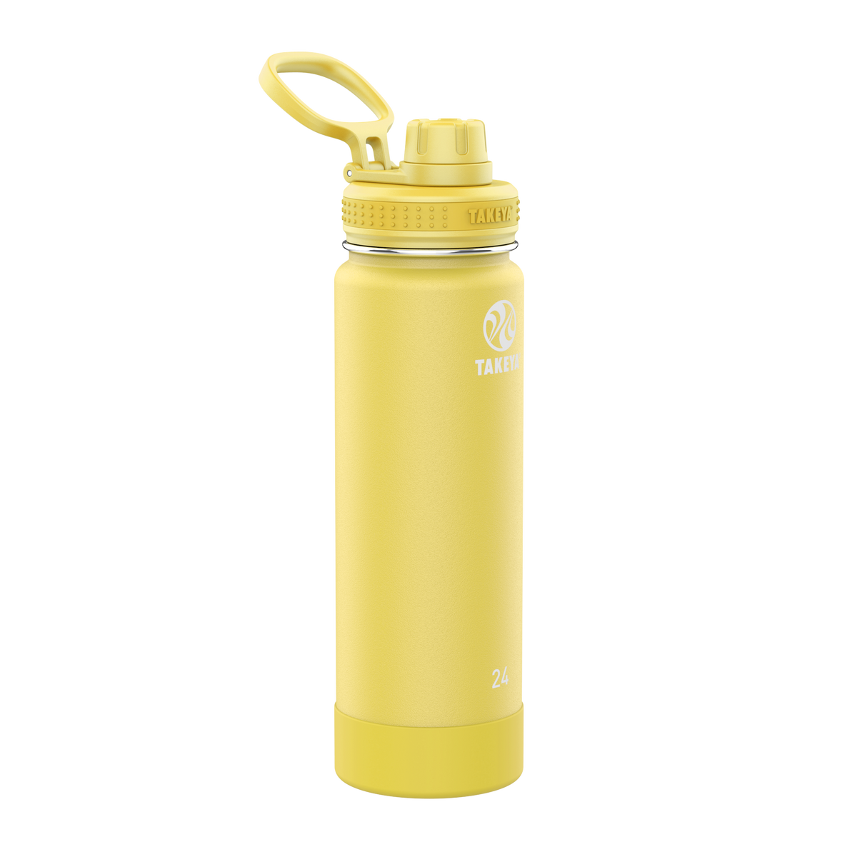 actives-water-bottle-with-spout-lid-z0 51187-Actives-Spout-24-Canary-angle.png