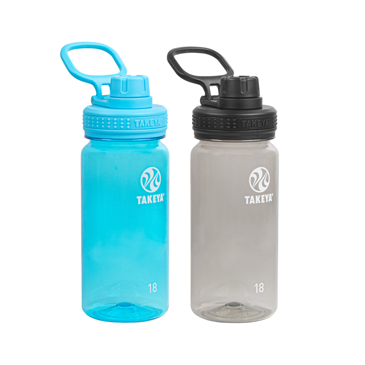 tritan-water-bottle-bundle-with-spout-lid-2-pack-s2 51476-Tritan-Spout-18-2pk-BreezyBlue-StormyBlack-Front_1.png