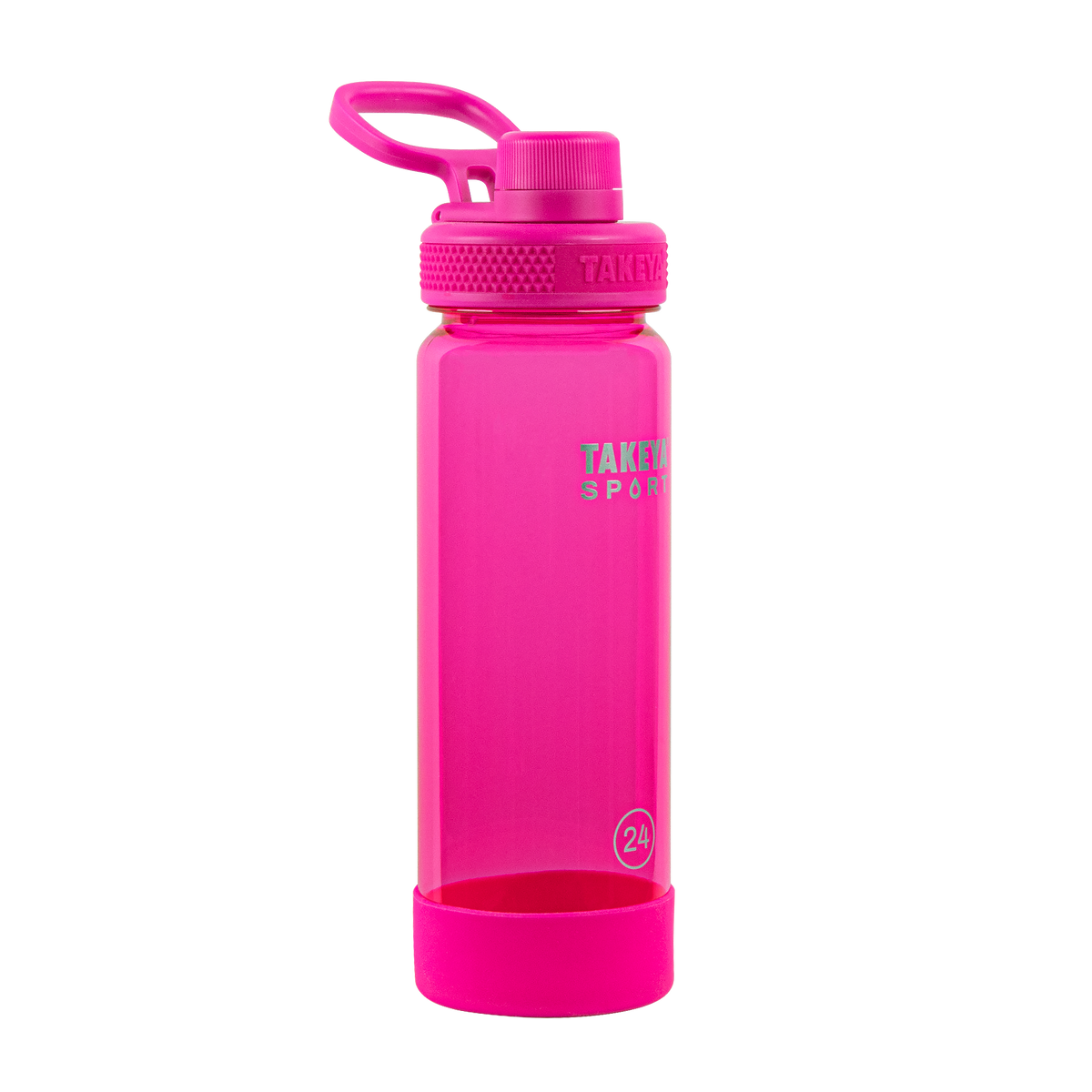 tritan-sport-water-bottle-with-spout-lid-l7 51671-TKS-Tritan-Spout-24-PinkSweep-frontangle.png