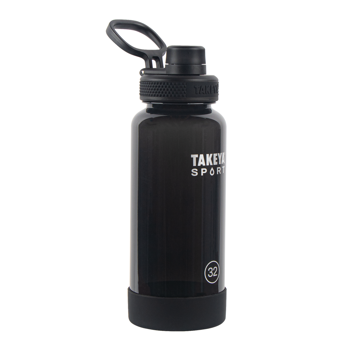 tritan-sport-water-bottle-with-spout-lid-l7 51829-TKS-Tritan-Spout-32-GrandSlamBlack-frontangle.png