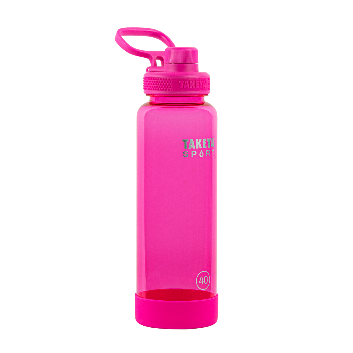 tritan-sport-water-bottle-with-spout-lid-l7 52030-TKS-Tritan-Spout-40-PinkSweep-frontangle.png