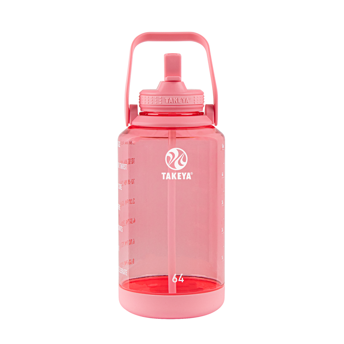 tritan-motivational-water-bottle-with-straw-lid-w4 54143-Tritan-Straw-Motivational-64-FlutterPink-front.png