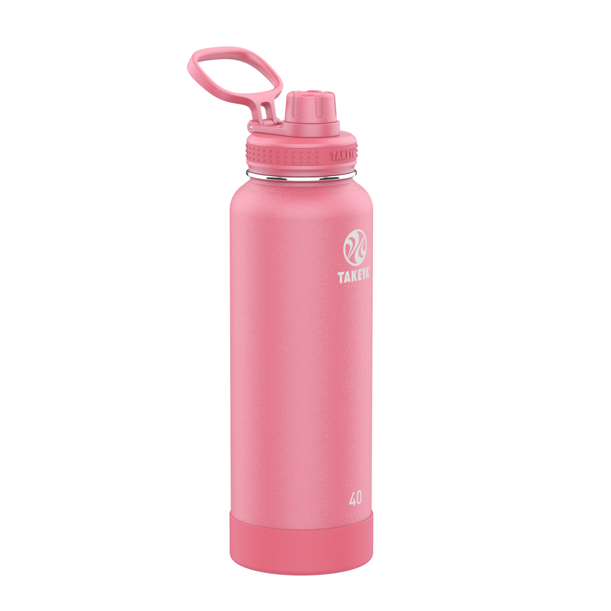 actives-water-bottle-with-spout-lid-z0 54148-Actives-Spout-40-PinkMimosa-angle.png