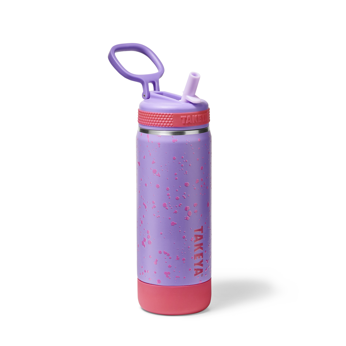 glow-in-the-dark-sport-kids-water-bottle-confetti-with-straw-lid-z0 TKS_SP25_CoreKidsGIDConfetti_StwBtl_GrapeGlow_18oz_51371_v2_sRGB_SHD.png